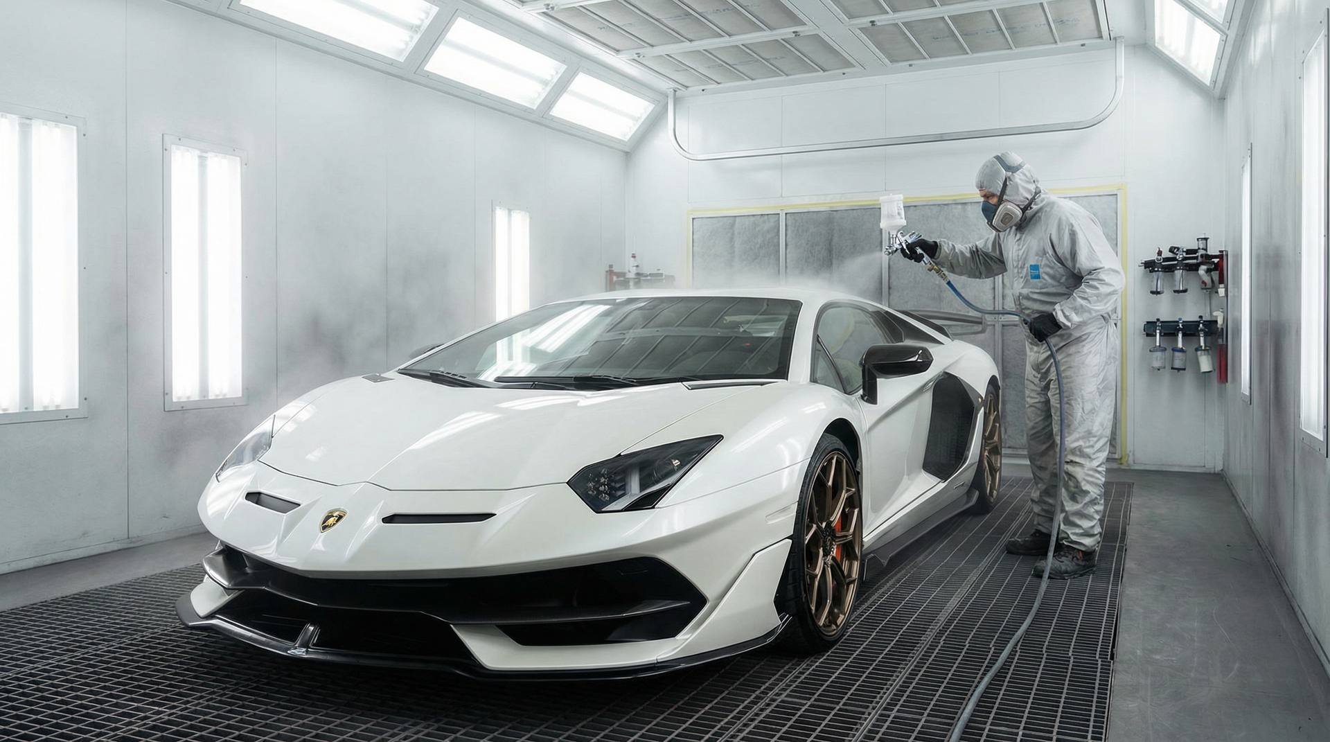 91喷漆改装视频教程